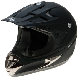 FM Casque d'Enduro, Noir Mat, L