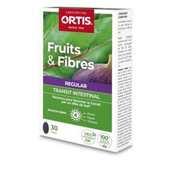 Ortis Frutta&Fibre Classico Integratore Transito Intestinale 30 Compresse