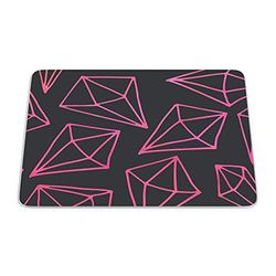 Bonamaison, Tapis de Souris Rectangle Imprimé Numériquement, Fond Antidérapant, pour Bureau et Maison, Taille: 22x18cm