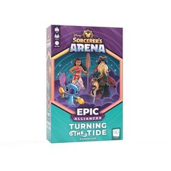 USAOPOLY Disney Sorcerer’s Arena: Epic Alliances Turning The Tide Expansion | Featuring Davy Jones; Moana; and Stitch | Officially-Licensed Disney Strategy & Family Board Game
