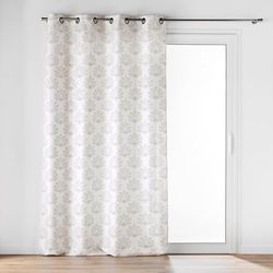 douceur d'intérieur, Gordijn met oogjes (140 x 280 cm) Majestia, metallic bedrukt polyester