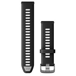 Garmin Forerunner 265, Quick Release horlogeband, Siliconen, 22mm, Zwart