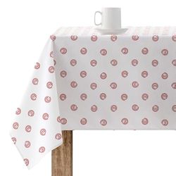 BELUM Nappe en résine anti-taches Masterchef Taille : 250 x 140 cm Modèle : 0400-50 Tissu : 100% coton - Nappe non-toile cirée toucher coton très doux - Nappe imperméable à l'eau répulsif liquide
