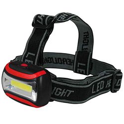 Valex 1152241 Led-hoofdlamp, energieklasse A, hoofdlamp met 3 lichtmodi, draaibaar licht, 100 lm, 24 uur looptijd