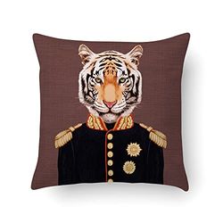 Doge Milano Coussin avec impression numérique, 100% Made in Italy, Coussin de canapé décoratif, amovible et lavable, modèle Maurene, 40x40x5 cm