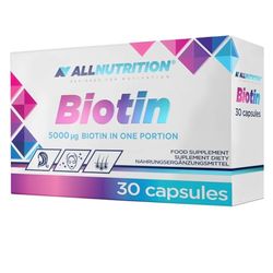 Allnutrition Biotin, 5000mcg, 30 Caps