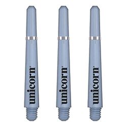 Unicorn Dart Shafts | Gripper 4 Mirage | Durable Polycarbonate | Blue | Short 35mm | 3 Stems