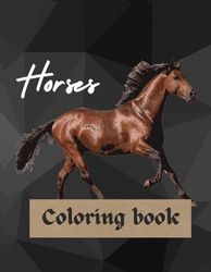 Horse art for kids: Horse art images for colouring. Learning more about horses.