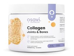 Osavi Collagen Joints & Bones – 153 g Powder | FORTIBONE® Collagen Peptides & Rose Hip Extract for Joint Mobility, Bone Health, Bone Density, Flexibility Formation with Vitamin C