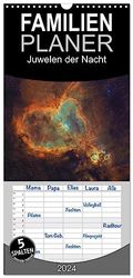 Familienplaner 2024 - Juwelen der Nacht mit 5 Spalten (Wandkalender, 21 x 45 cm) CALVENDO: Astrofotografiene von Roland Störmer