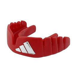 adidas Unisex – volwassenen OPRO Gen4 Snap-Fit mondbescherming, rood, senior