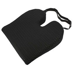 S SUMEX Cojín Viscoelastico de Asiento Ortopédico de 42cm x 40 cm, con Espuma de Memoria para Alivio del Dolor de Cóccix, Ulceras para Coche y Cualquier Tipo de Asiento (RK19007)