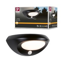 Paulmann 94856 Applique d'extérieur LED solaire Sorova détecteur de Mouvement IP44 230x125mm 3000K 3,5W 220lm Anthracite Plastique Ampoule, Matière, 3.5 W