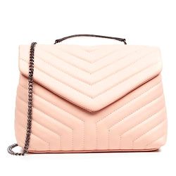 FIRENZE ARTEGIANI. Apecchio Women's Shoulder Bag Genuine Leather Sauvage Finish 32.5 x 12 x 20.5 cm. Colour: Pink, pink, Utility