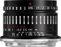 TT Artisan Objectif Grand Angle F1.4 APS-C avec Monture Sony E Noir 35 mm