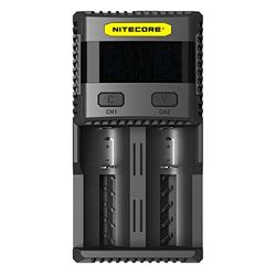 Nitecore Szybka ładowarka SC2 2-kieszeniowa, maks. prąd ładowania 3 A