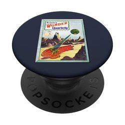 Revista de ciencia ficción Science Wonder Quarterly 1930 PopSockets PopGrip Adhesivo