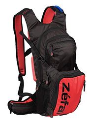 ZEFAL Z Hydro Enduro, Zaino Idratazione Ciclismo, Nero/Rosso, 11L