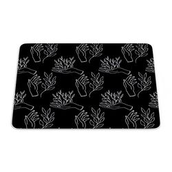 Questo Casa, Tapis de Souris rectangulaire avec Impression numérique - Antidérapant - pour Bureau et Maison - 22 x 18 cm