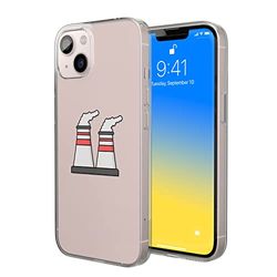 Questo Casa, Custodia stampata digitale, compatibile con iPhone 14, custodia per cellulare, custodia protettiva, antiurto, silicone, flessibile, trasparente