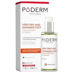 PODERM – VERY DRY AND DAMAGED FEET – Intensely Repairs and Nourishes for 24 Hours – Visibly Repaired Feet in 7 Days - 100% Natural Ingredients – Foot Care – Swiss Made