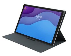 Lenovo Tab M10 HD (2nd Gen) con Funda - Tablet de 10.1" HD (MediaTek Helio P22T, 2GB de RAM, 32GB ampliables hasta 1 TB, 2 Altavoces, WiFi + Bluetooth, Android 10) - Gris