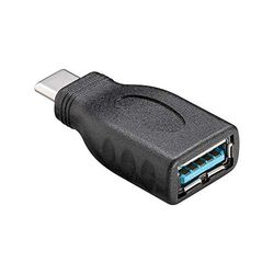 Goobay 45395 Adaptateur USB-C Vers USB A 3.0, Noir