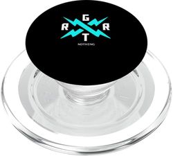 Turquesa Regret Nothing Gráfico Turquesa PopSockets PopGrip para MagSafe
