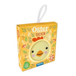 Trötsch Chaussettes de Pâques Poussin : Cadeau de Pâques Bas Poussins, Jaune