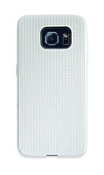 Phonix S920TEXW fodral med skärmskydd för Samsung Galaxy S6 vit