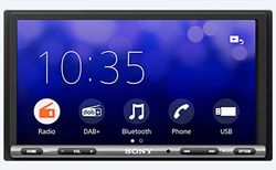 Sony XAV-AX3250ANT incl. DAB+ Antenna, Media Receiver, 7-Inch Touchscreen, CarPlay, Android Car, Weblink 2.0, DAB+, incl. Antenna, Bluetooth, A/V Input