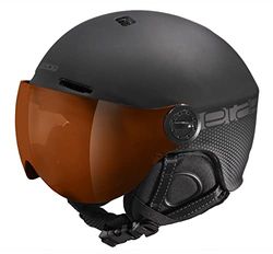 Etape 1927317_58-61 Casque de Sport Unisexe Youth, Noir Mat, 58-61 cm