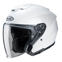 HJC, Casco Moto Jet i30 SOLID Semi Flat White, XXL