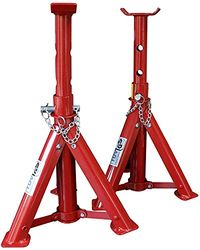 kippen 1167A1 paar steunbokken voor auto's met max. draagkracht 2000 kg, rood