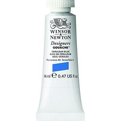 Winsor & Newton Designers Gouache 14ml Bleu Ceruleum Row