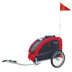 Nobby Remorque de vélo Senlima M 62396-63 x 68 x 75/137 cm - Jusqu'à 25 kg