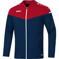 JAKO Giacca da uomo Champ 2.0, Uomo, Giacca di presentazione., 9820, Marine/Chili Rosso, S