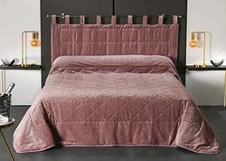 Linder dagfilt, 1 27 bomullsandel 18 pourcentlin 55% polyester (2) 67% polyester, 33% bomull, rosa, 180 x 240 cm