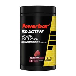 PowerBar Isoactive Red Fruit 600g - Isotonic Sports Drink - 5 Electrolytes + C2MAX
