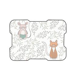 Bonamaison, Digital Printed Mouse Pad, Non-Slip Base, for Office and Home, Size: 22 x 18 cm