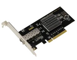 KALEA-INFORMATIQUE Carte contrôleur PCIe x8 réseau Fibre 10G SFP+ avec chipset Intel 82599 X520