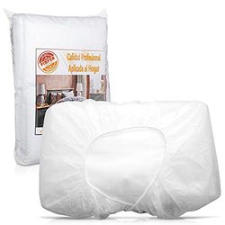 PimPam Factory Bedlaken, verstelbaar, TNT, geurloos, vloeistofafstotend, verstelbare overtrek, 95 x 220 cm, recyclebaar, Made in Spanje, 10 stuks