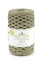 DMC - Eco Vita 4 | Fil de coton recyclé - Étiquettes à planter | 250 g - 200 m