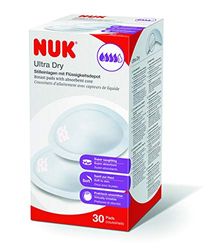 Nuk 10252123 Ultry Dry Amningsinlägg, 30 st, Vit