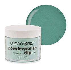 Cuccio Powder Polish - Acrylic Nail Colour Dip System - 45g (1.6oz) Dipping Powder - Tart Green Apple