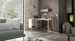 Dmora Clarisse Desk, Multipurpose Writing Desk, Office Table for PC Holder, Worktop, 145 x 81 x H 76 cm, White and Oak