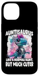Simpatico Velociraptor Dino T per i fan dei dinosauri Dino Custodia per iPhone 14