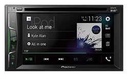 Pioneer AVH-A3200DAB-AN 2 DIN ClearType-touchscreen 6,2 inch mediaspeler, aansluiting met smartphone, USB, Bluetooth, 13-bands grafische equalizer, incl. DAB-antenne