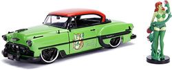 Jada JA30455 1:24 1953 Chevy Bel Air Hard Top w/Poison Ivy Figura, Multi