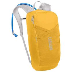 CAMELBAK Arete 14 50oz, Saffron/Silver 2022, Gilet di idratazione Unisex Adulto, Zafferano/Argento, 14L